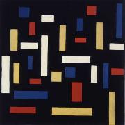 Theo van Doesburg Composition VII (The Three Graces). oil